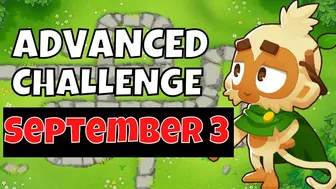 BTD6 Advanced Challenge | MOAB with 1865 cash | 03.09.2022