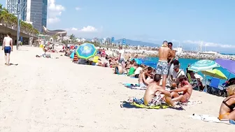 Beach Barceloneta, Barcelona beach walk/walking Spain best beaches