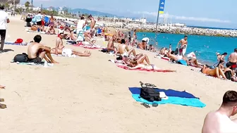 Beach Barceloneta, Barcelona beach walk/walking Spain best beaches