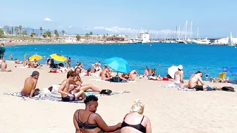 Beach Barceloneta, Barcelona beach walk/walking Spain best beaches