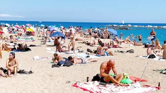 Beach Barceloneta, Barcelona beach walk/walking Spain best beaches