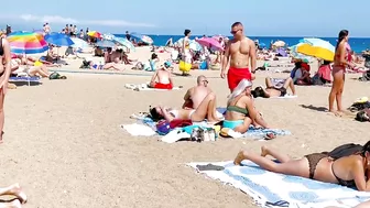 Beach Barceloneta, Barcelona beach walk/walking Spain best beaches