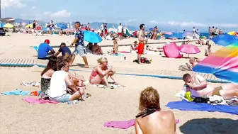 Beach Barceloneta, Barcelona beach walk/walking Spain best beaches