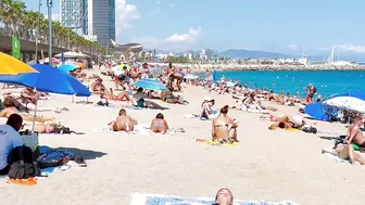 Beach Barceloneta, Barcelona beach walk/walking Spain best beaches