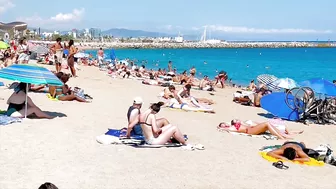 Beach Barceloneta, Barcelona beach walk/walking Spain best beaches