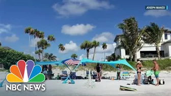 Florida Residents Push Back On Town's Beach Umbrella Ban