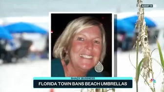 Florida Residents Push Back On Town's Beach Umbrella Ban