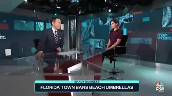 Florida Residents Push Back On Town's Beach Umbrella Ban