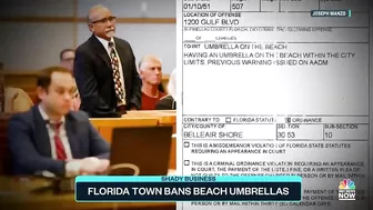 Florida Residents Push Back On Town's Beach Umbrella Ban