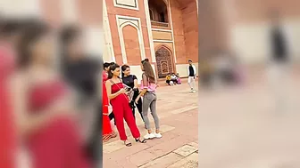 Stunt on girl reaction ???????? // instagram viral reels video // @As fitness lover