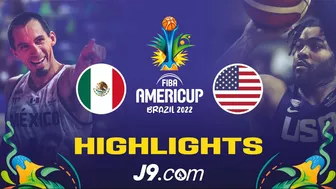 Mexico ???????? - USA ???????? | Game Highlights - FIBA #AmeriCup 2022