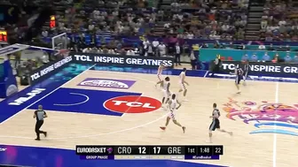 Croatia ???????? - Greece ???????? | Game Highlights - FIBA #EuroBasket 2022