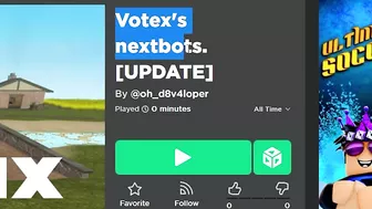 Playing YOUR FAN MADE Nextbots Games... [ROBLOX]