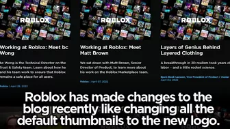 Roblox REMOVED their HISTORY?