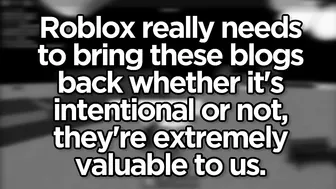 Roblox REMOVED their HISTORY?