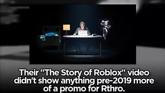 Roblox REMOVED their HISTORY?