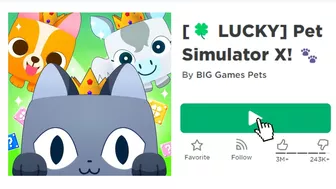 How To PLAY New LUCKY BLOCK Update in Pet Simulator X ????