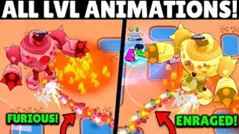 All New Animation For Boss in Every Single Level! | Brawl Stars #RobotFactory