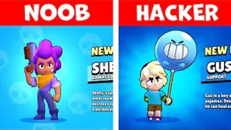 ???? NOOB vs HACKER ???? Brawl Stars