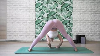 MORNING STRETCHING Training | YOGA????‍♀️| SEE-THROUGH Leggings