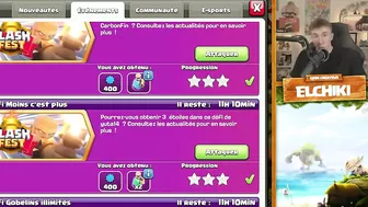 3 ÉTOILES sur le CHALLENGE pour le CLASH FEST de Clash of Clans !