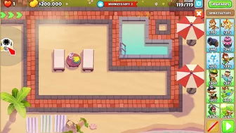 BTD6 Advanced Challenge - 3 Blimps, 2 Monkeys, 200K, And 1 Goal (September 5 2022)