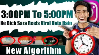 Instagram 3 PM To 5 PM Ke Bich Sara Reels Viral Hota Hai | Reels Post Time | Reels Viral Kaise Kare