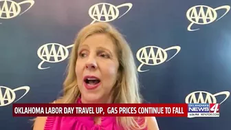 Oklahoma Labor Day travel returning near pre-pandemic levels, gas prices continue to fall