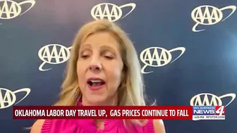 Oklahoma Labor Day travel returning near pre-pandemic levels, gas prices continue to fall