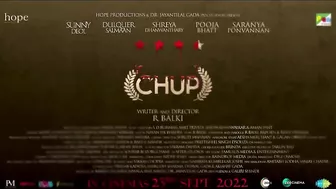 Chup! | Official Trailer | Sunny Deol, Dulquer Salmaan, Shreya Dhanwanthary, Pooja Bhatt | R Balki