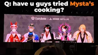 【LIVE QnA IRL】Have they ever tried Mysta's Cooking? (Anime Impulse Luxiem)