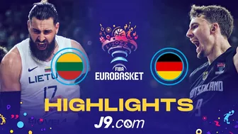 Lithuania ???????? - Germany ???????? | Game Highlights - FIBA #EuroBasket 2022