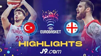 Turkey ???????? - Georgia ???????? | Game Highlights - FIBA #EuroBasket 2022