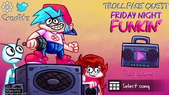 Friday Night Funkin' VS Troll Face Quest Week (FNF Mod/Hard) (TrollFace Games/Troll Face Funkin')