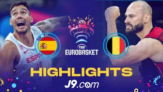 Spain ???????? - Belgium ???????? | Game Highlights - FIBA #EuroBasket 2022