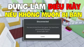 Roblox - ĐỪNG Làm ĐIỀU NÀY Nếu Không Muốn BỊ BAN Trong Blox Fruit | Blox Fruits