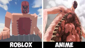 Attack On Titan vs Roblox