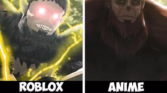 Attack On Titan vs Roblox