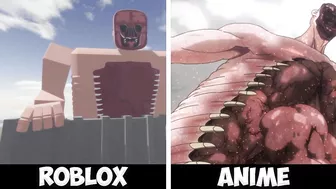 Attack On Titan vs Roblox