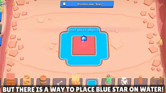 Breaking Game Limits To Spawn Blue Star on Water | Brawl Stars #RobotFactory