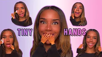 TINY HANDS MAKEUP CHALLENGE… THE HARDEST CHALLENGE EVER!