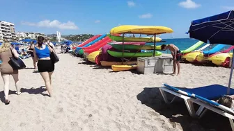 Beach Walking tour - Costa Brava Spain - Spain Holiday, August 2022