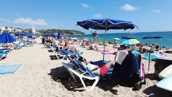 Beach Walking tour - Costa Brava Spain - Spain Holiday, August 2022