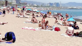 Barcelona beach walk/ beach Sant Sebastia