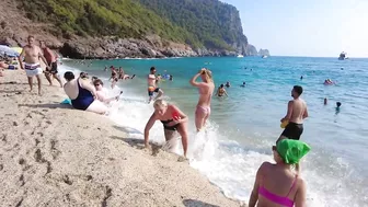 ALANYA KLEOPATRA BEACH WALK ???????? TURKEY #turkey #alanya #antalya #cleopatra #kleopatra #beach