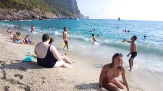 ALANYA KLEOPATRA BEACH WALK ???????? TURKEY #turkey #alanya #antalya #cleopatra #kleopatra #beach