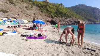 ALANYA KLEOPATRA BEACH WALK ???????? TURKEY #turkey #alanya #antalya #cleopatra #kleopatra #beach