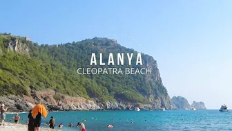 ALANYA KLEOPATRA BEACH WALK ???????? TURKEY #turkey #alanya #antalya #cleopatra #kleopatra #beach