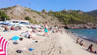 ALANYA KLEOPATRA BEACH WALK ???????? TURKEY #turkey #alanya #antalya #cleopatra #kleopatra #beach