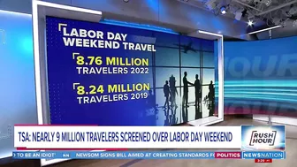 Labor Day travel tops pre-pandemic numbers | Rush Hour